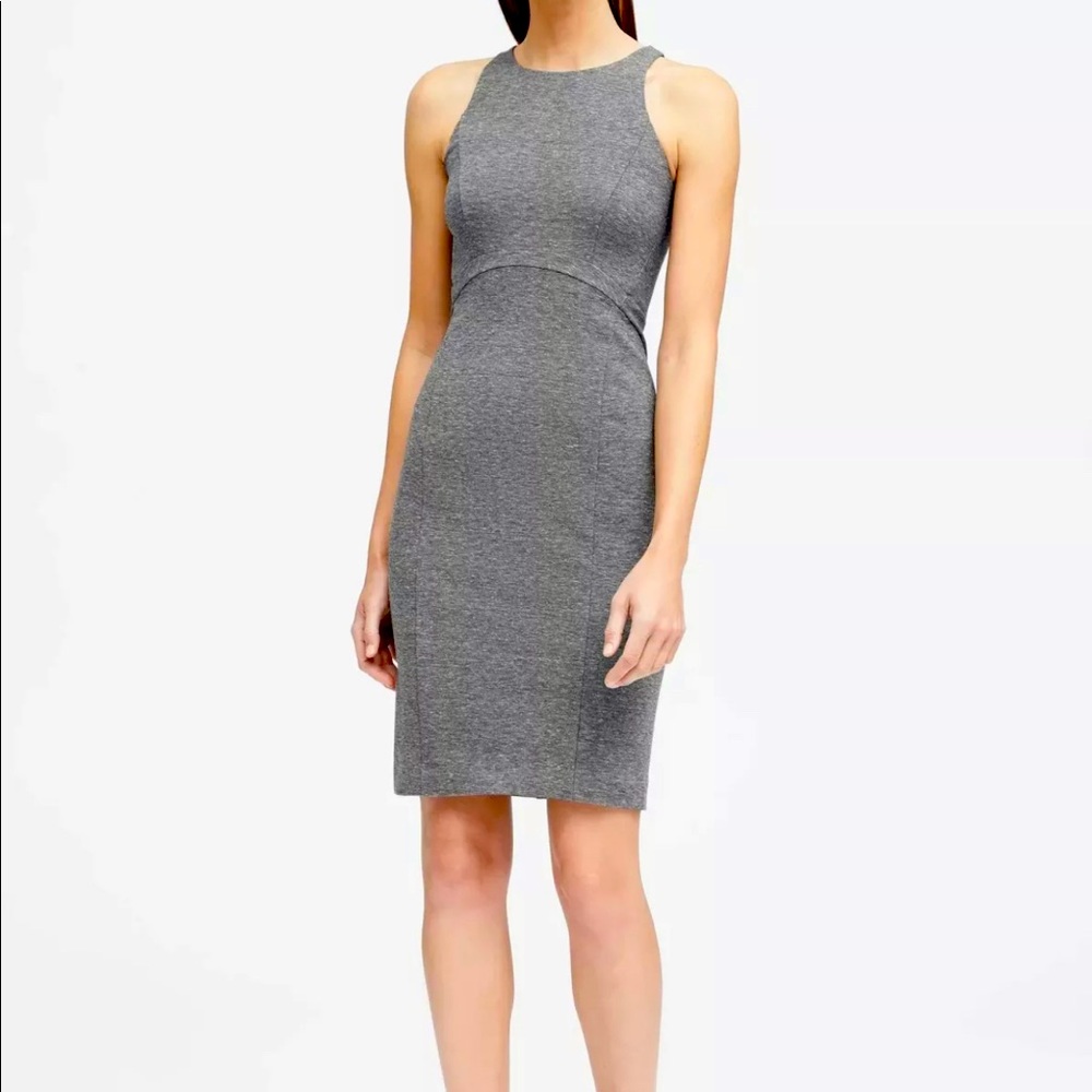 Banana Republic Paneled Point Sheath Dress Size 14